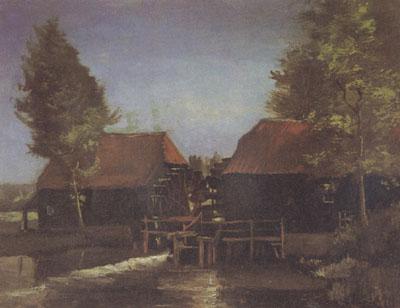 Vincent Van Gogh Water Mill at Kollen near Nuenen (nn04) France oil painting art